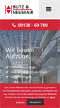 Mobile Screenshot of butz-neumair.de